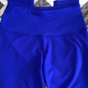 Electric blue leggings